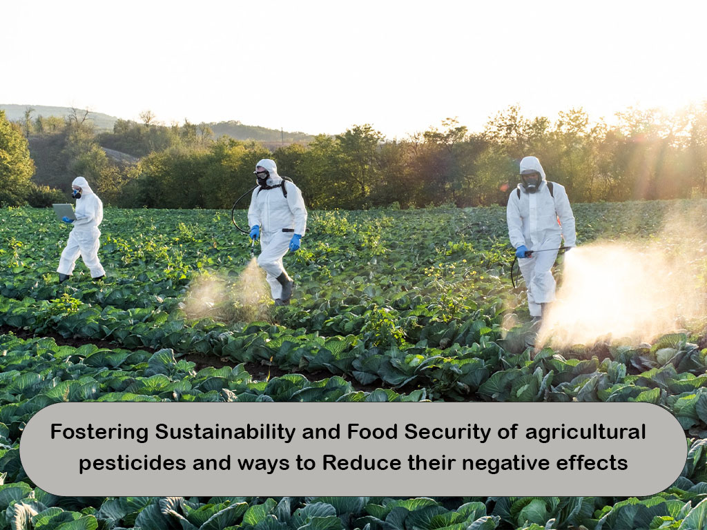 Fostering Sustainability and Food Security of agricultural pesticides and ways to Reduce their negative effects